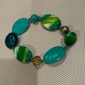 Funky green 80’s bracelet